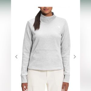The north face womens city standard double knit funnel neck sweater